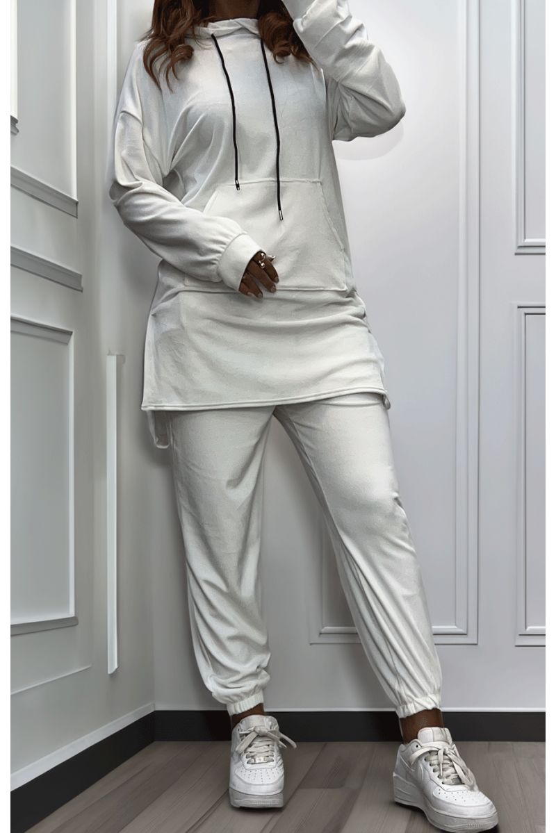 White tunic and pants set - 1