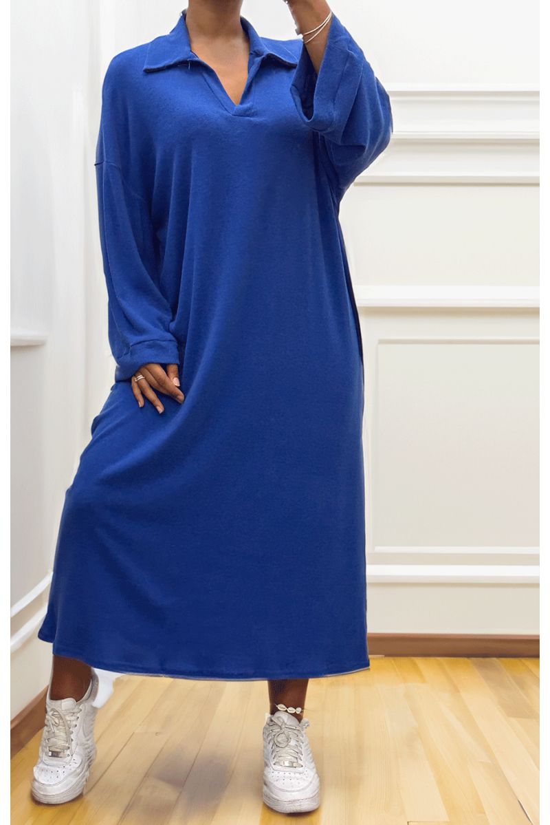 Robe simple royal col V - 1