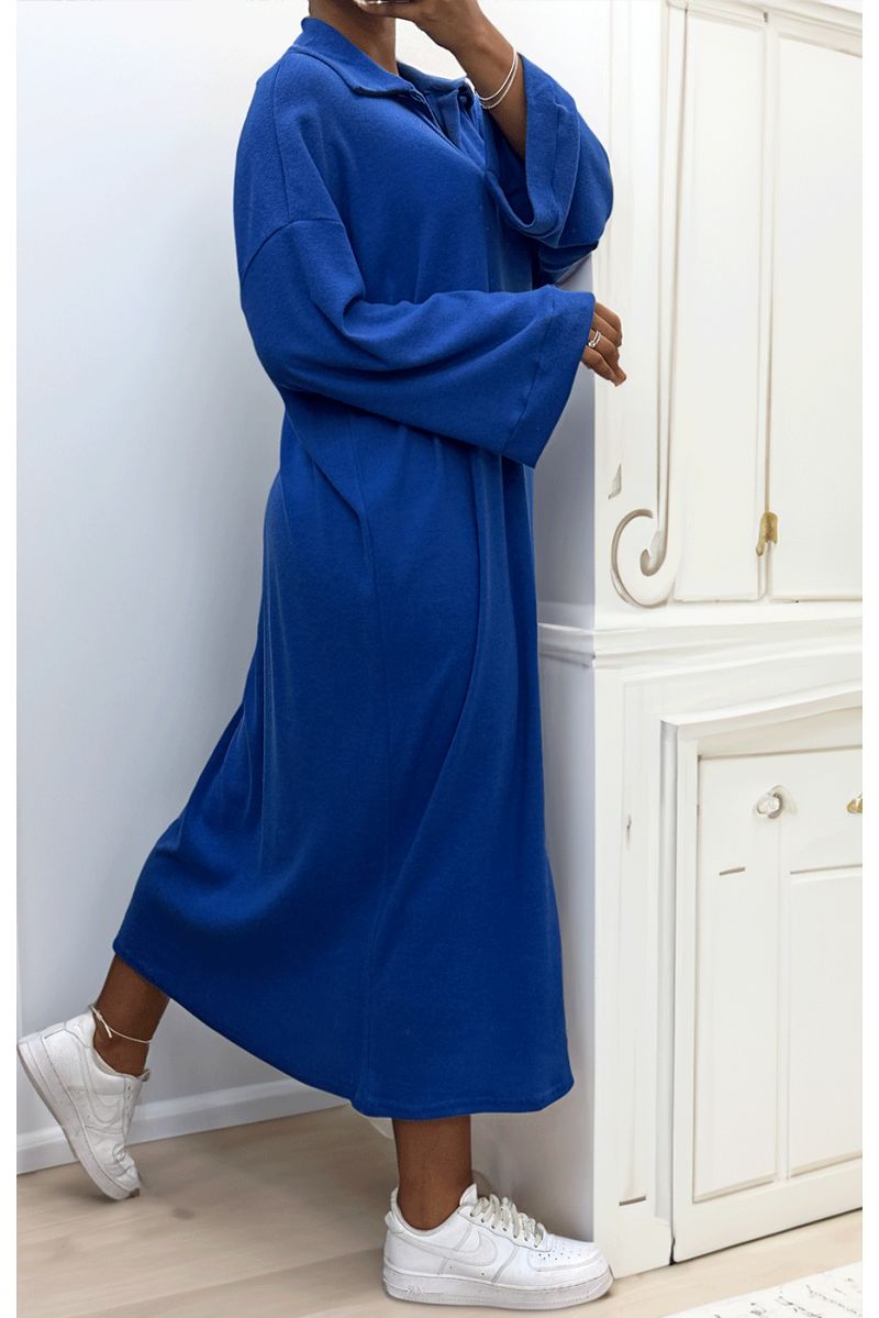 Robe simple royal col V - 2