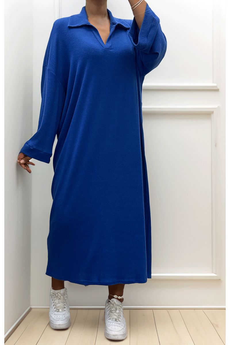 Robe simple royal col V - 3