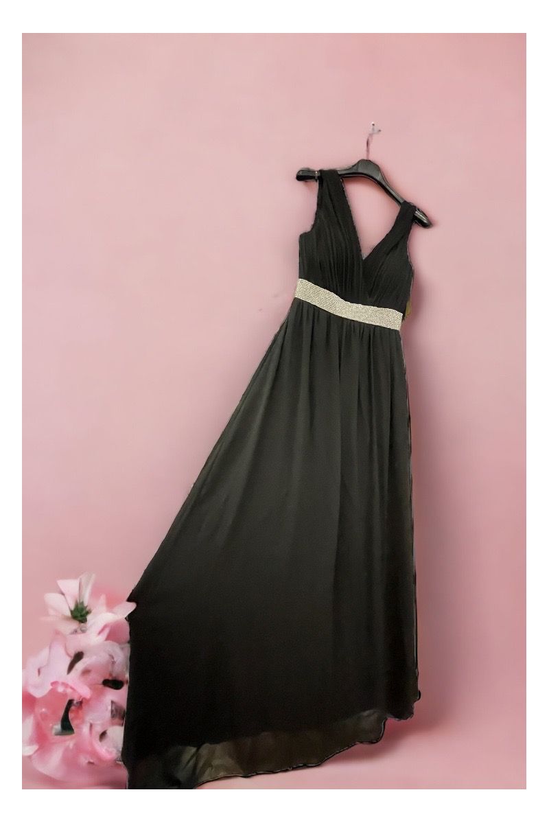Black tunic dress with hood - 9
