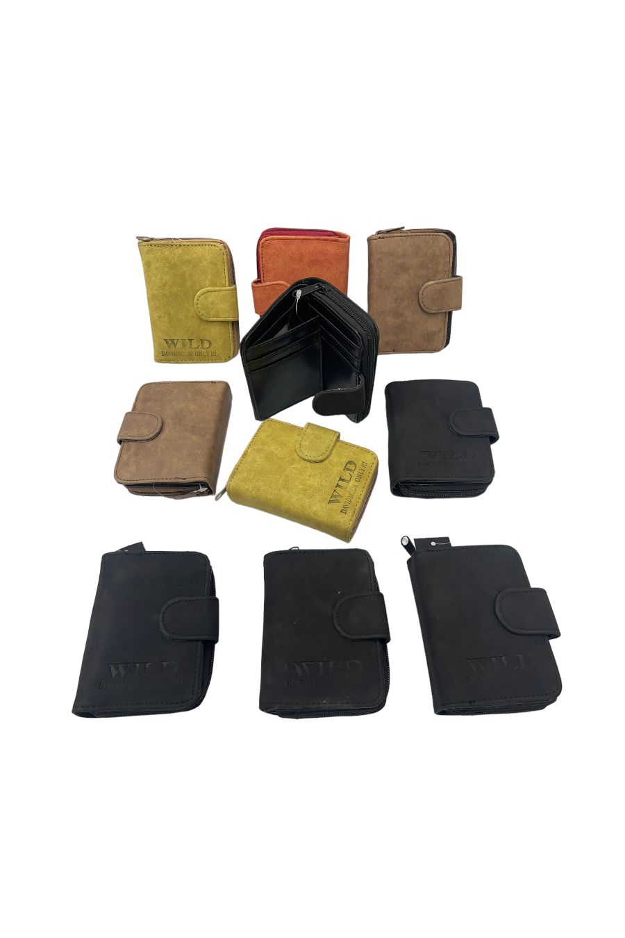 Lot de 10 portefeuilles porte-carte couleurs mélangé - 2