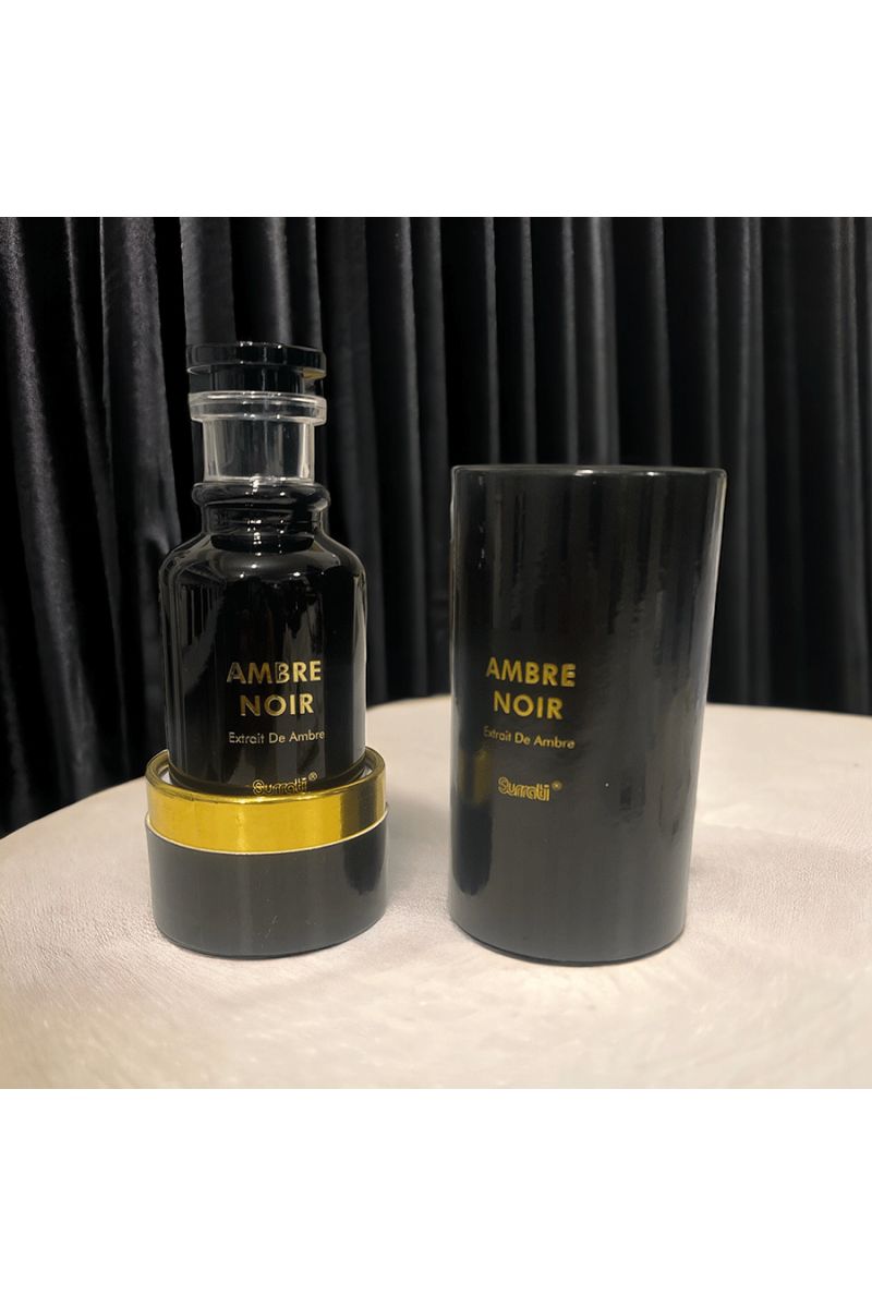 Eau de parfum Ambre noir extrait d'ambre Surrati 100ml  - 1