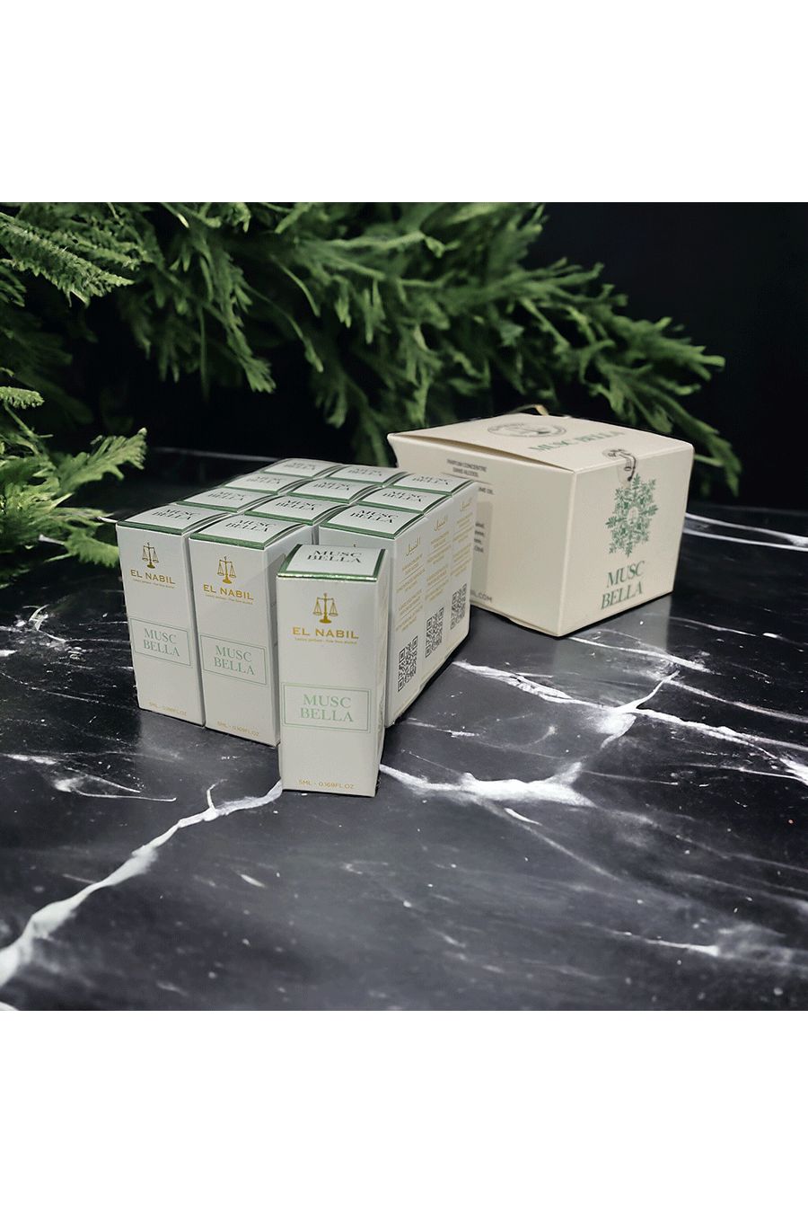 Lot de 12 muscs EL NABIL Musc Bella - 1