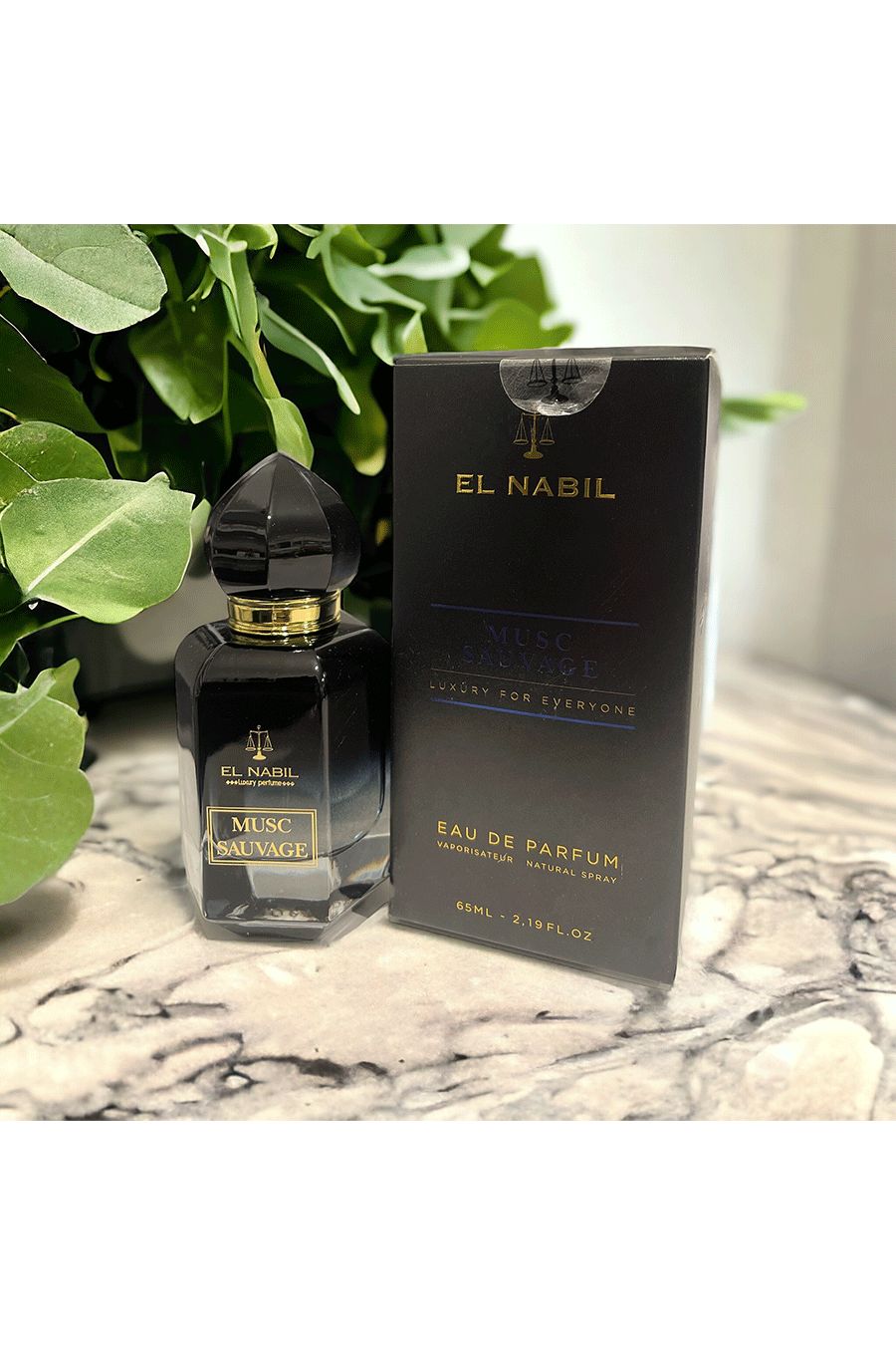 Eau de parfum MUSC SAUVAGE EL NABIL 65ml - 1