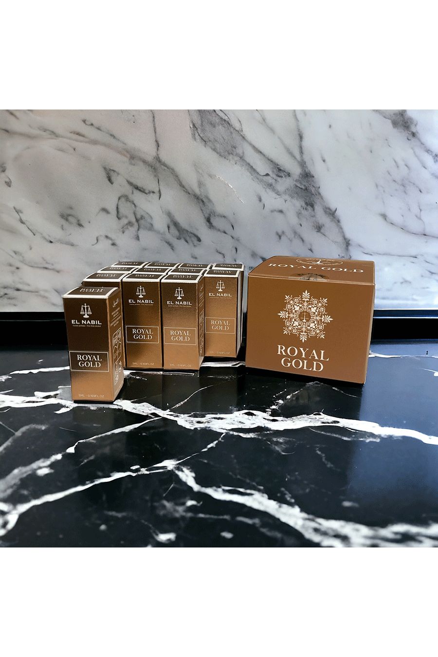 Set of 12 musks EL NABIL ROYAL GOLD - 1