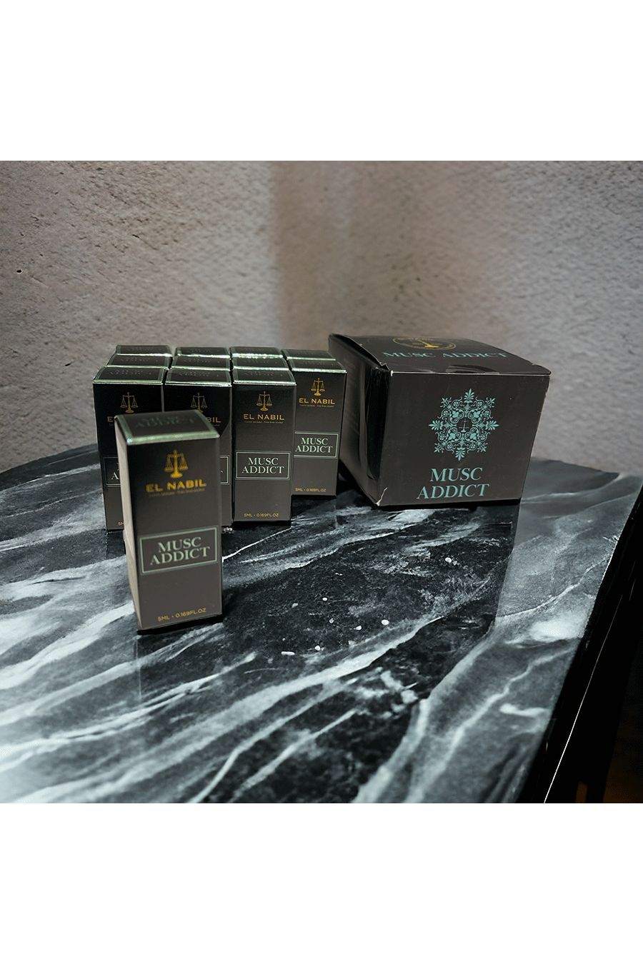 Lot de 12 muscs EL NABIL MUSC ADDICT - 1