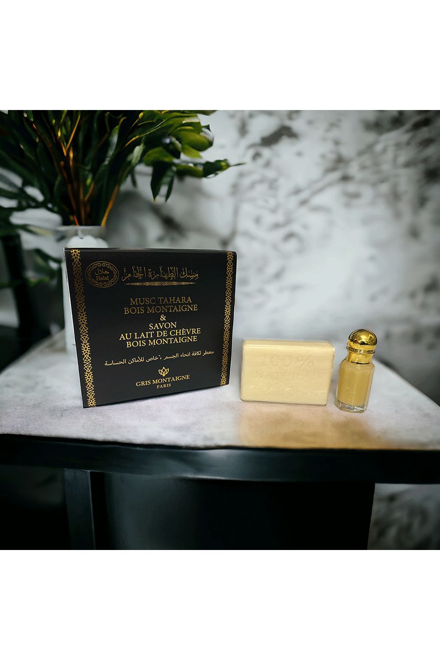 Musk Tahara & Goat Milk Soap from Gris Montaigne Paris - 1