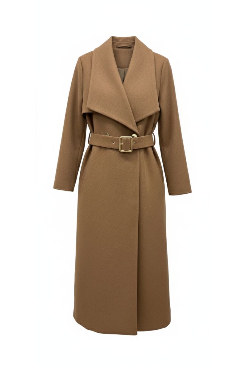 copy of  Trench-Coat Long Élégant Rouge - 3