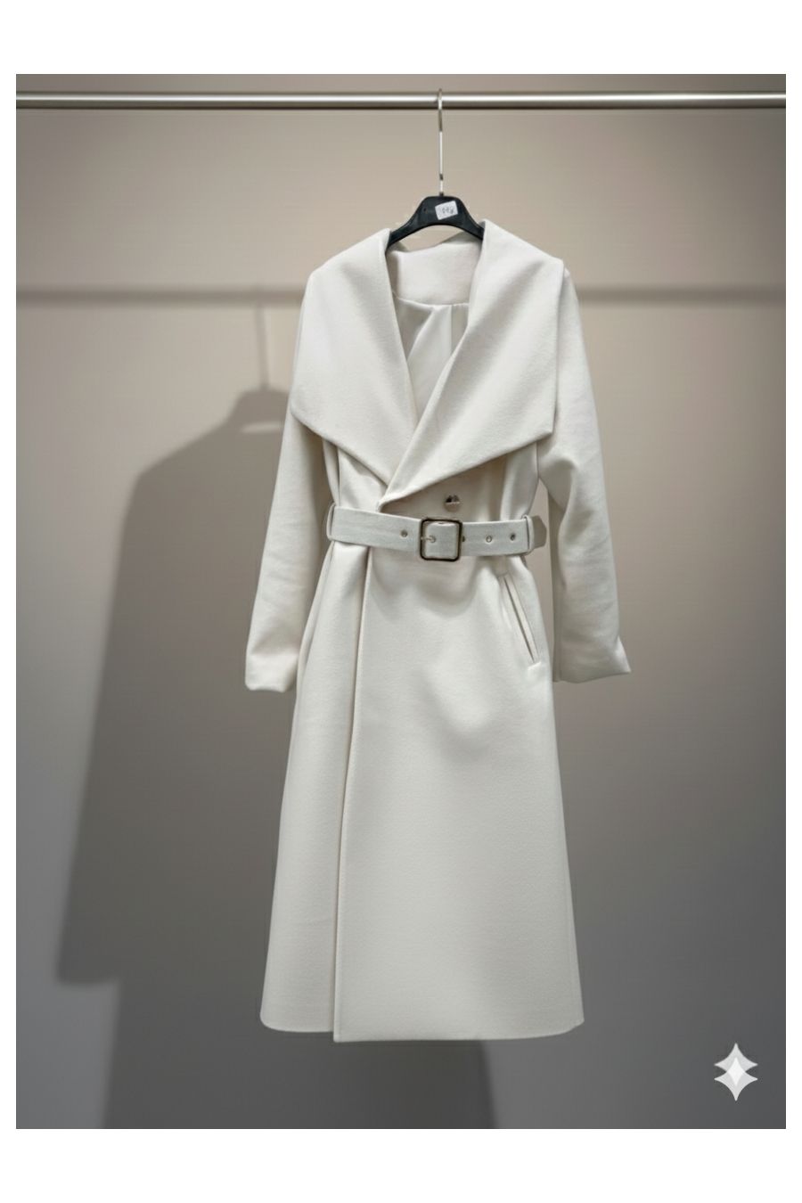 copy of  Trench-Coat Long Élégant Rouge - 2