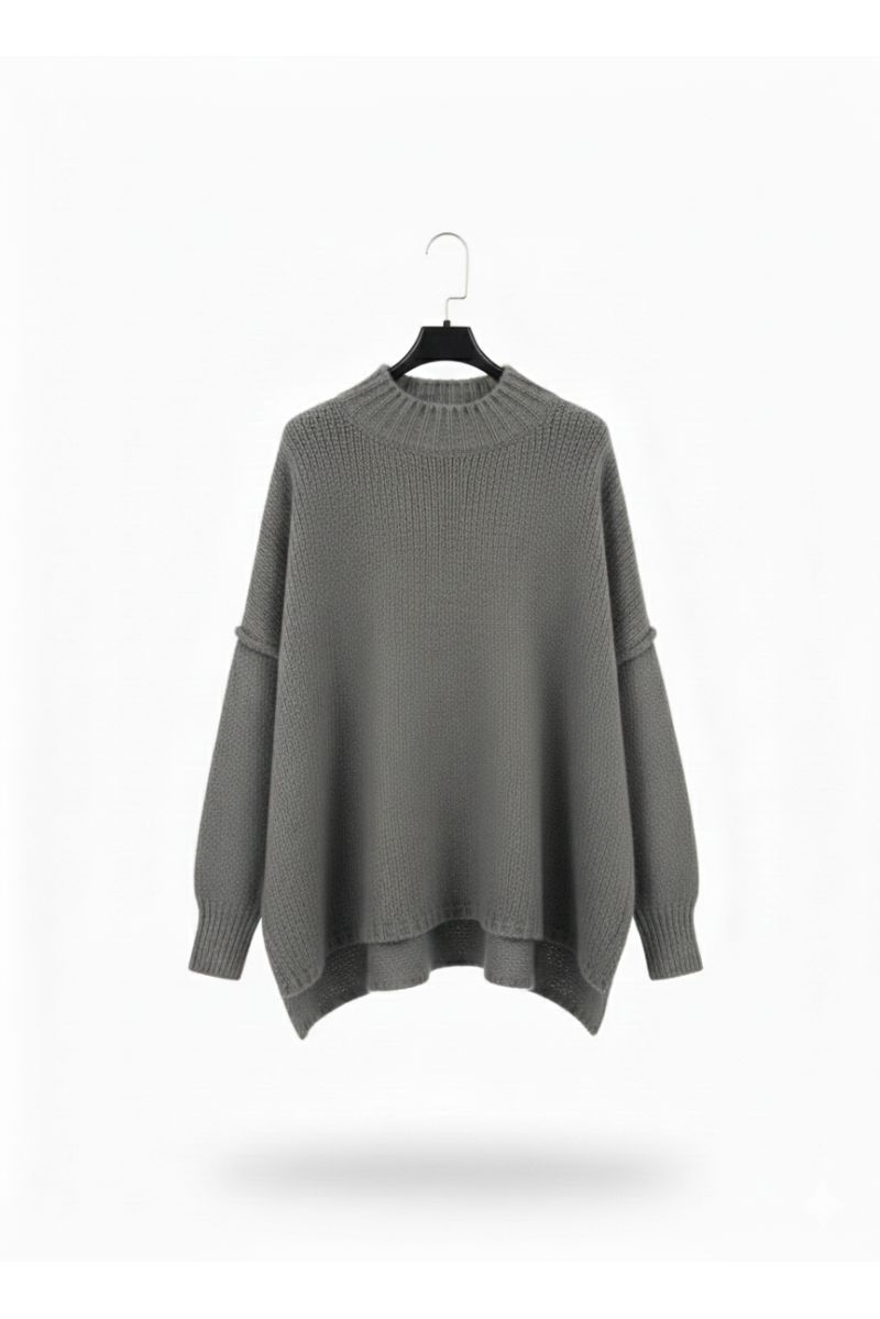 copy of  copy of  copy of  Black knit tunic with accessories - 2