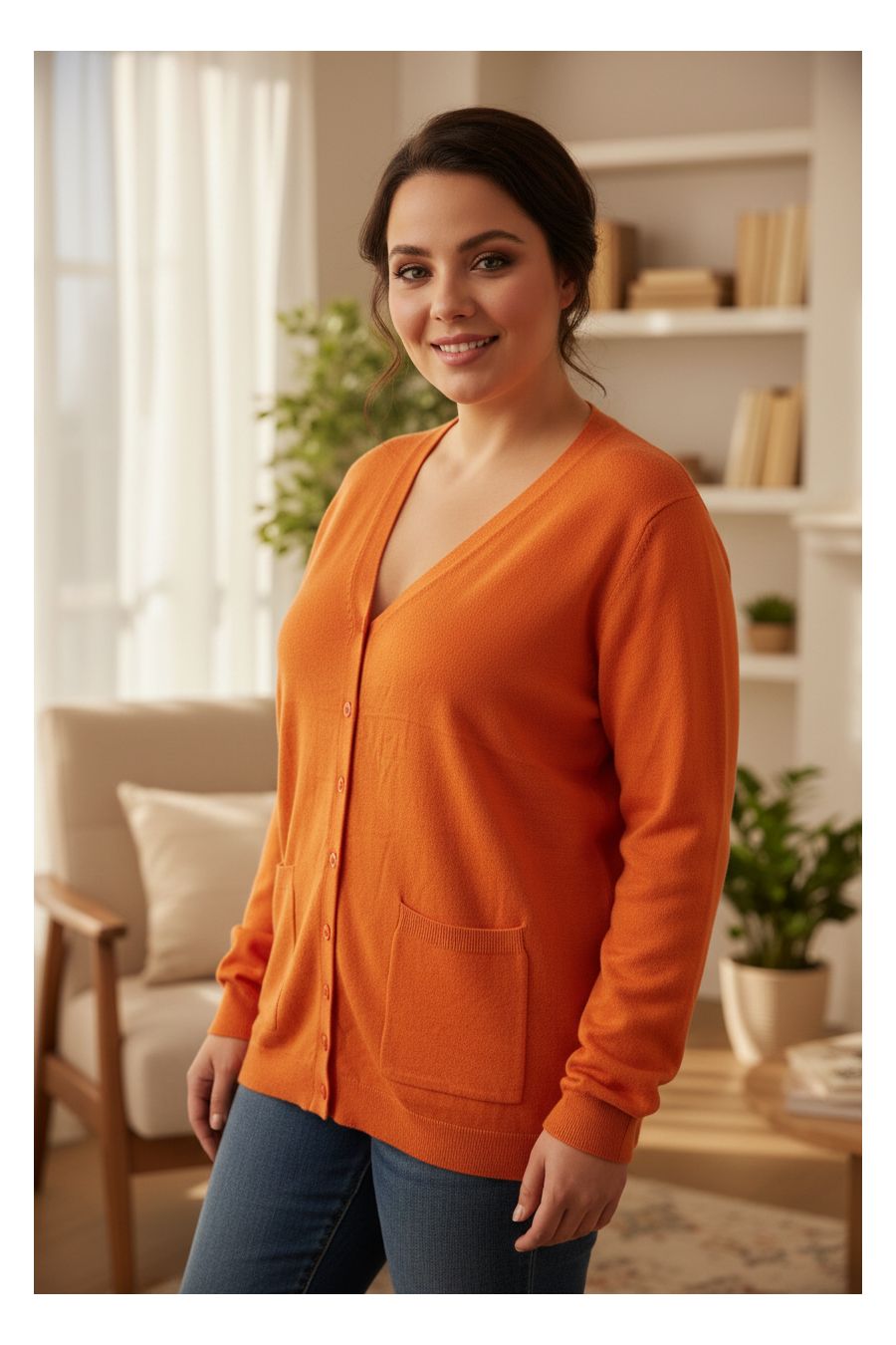 copy of copy of Lang bordeaux vest met lange mouwen - 1