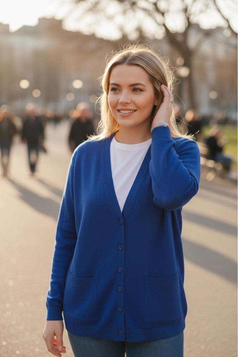 copy of  copy of  copy of  copy of  Long burgundy cardigan with long sleeves - 1