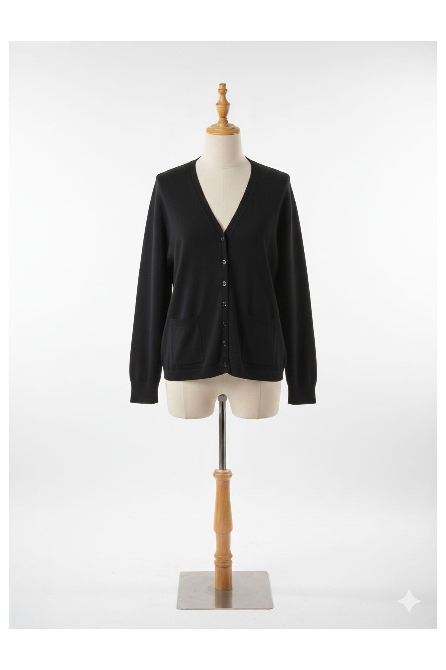 copy of  copy of  copy of  copy of  Long burgundy cardigan with long sleeves - 2