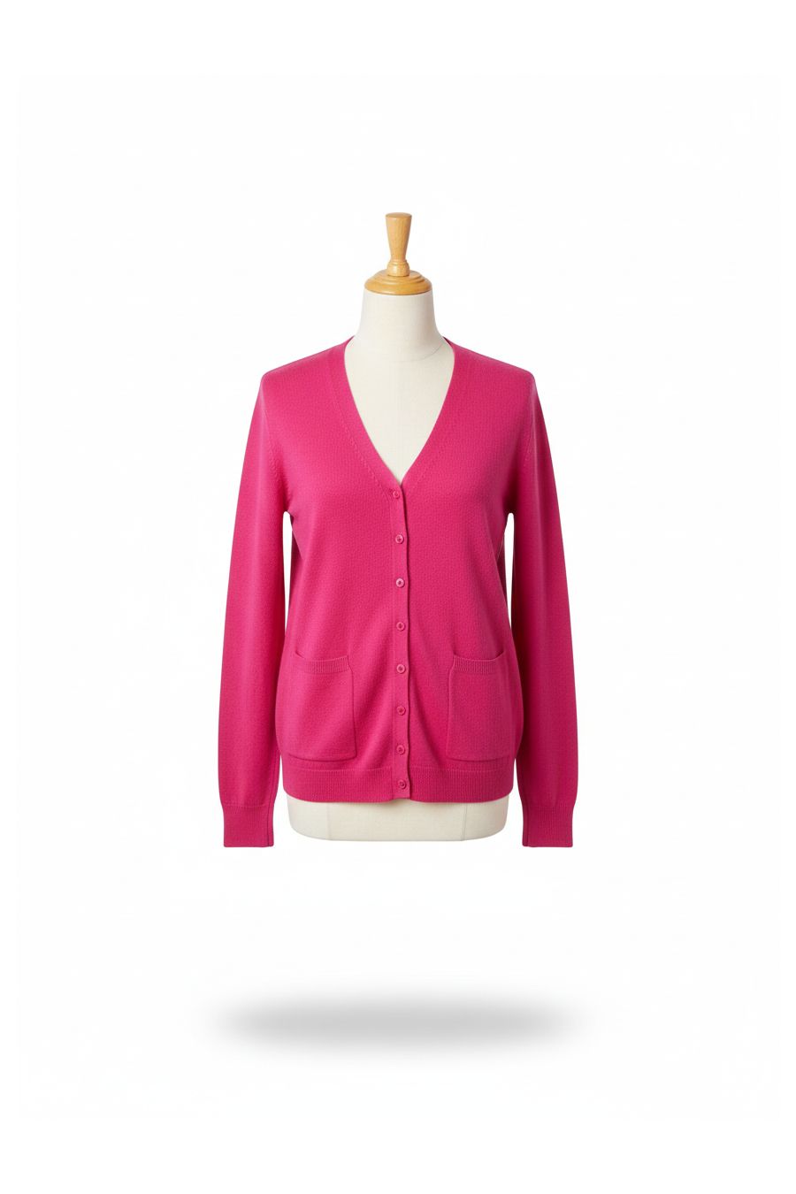 copy of  copy of  copy of  Long burgundy cardigan with long sleeves - 3