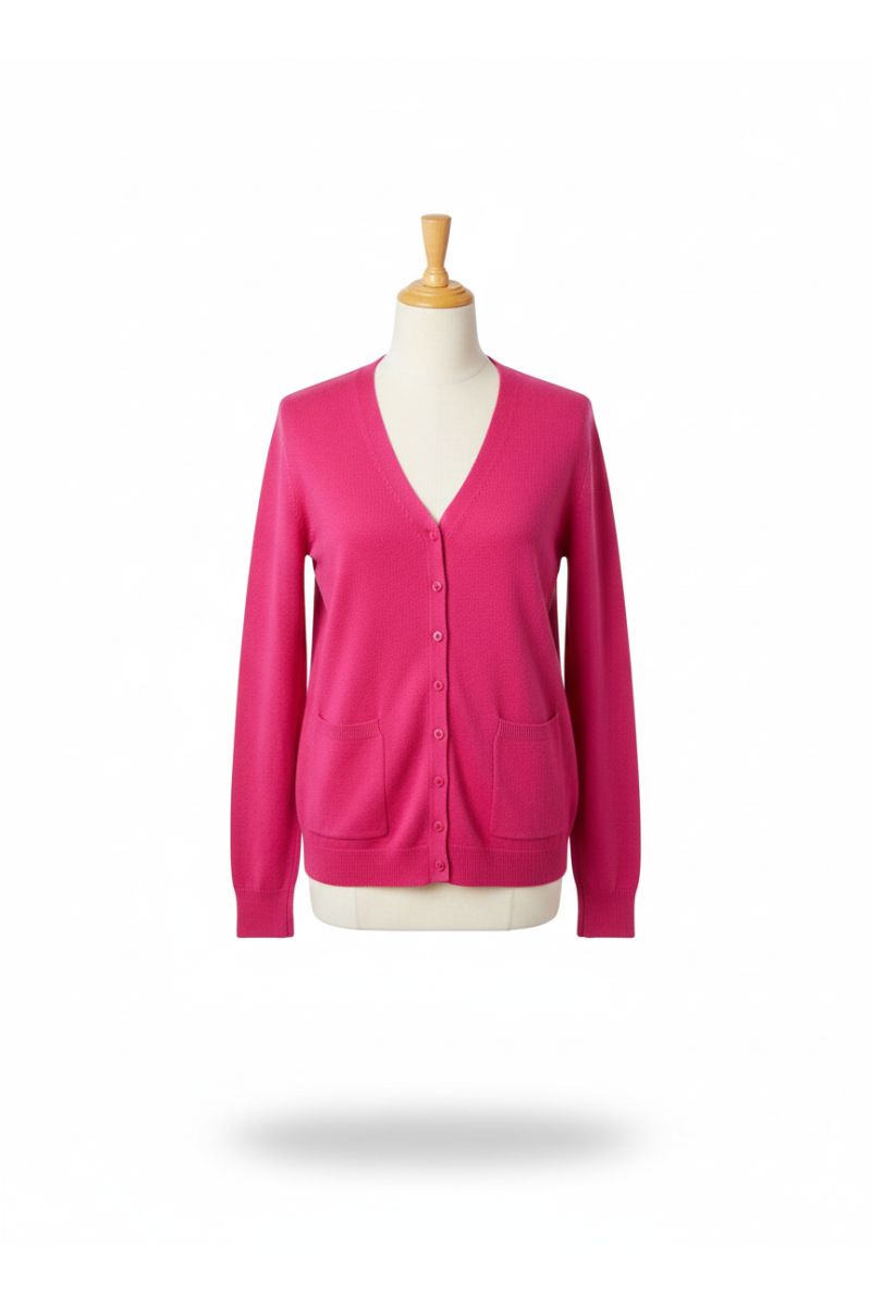 copy of  copy of  copy of  Lang bordeaux vest met lange mouwen - 3