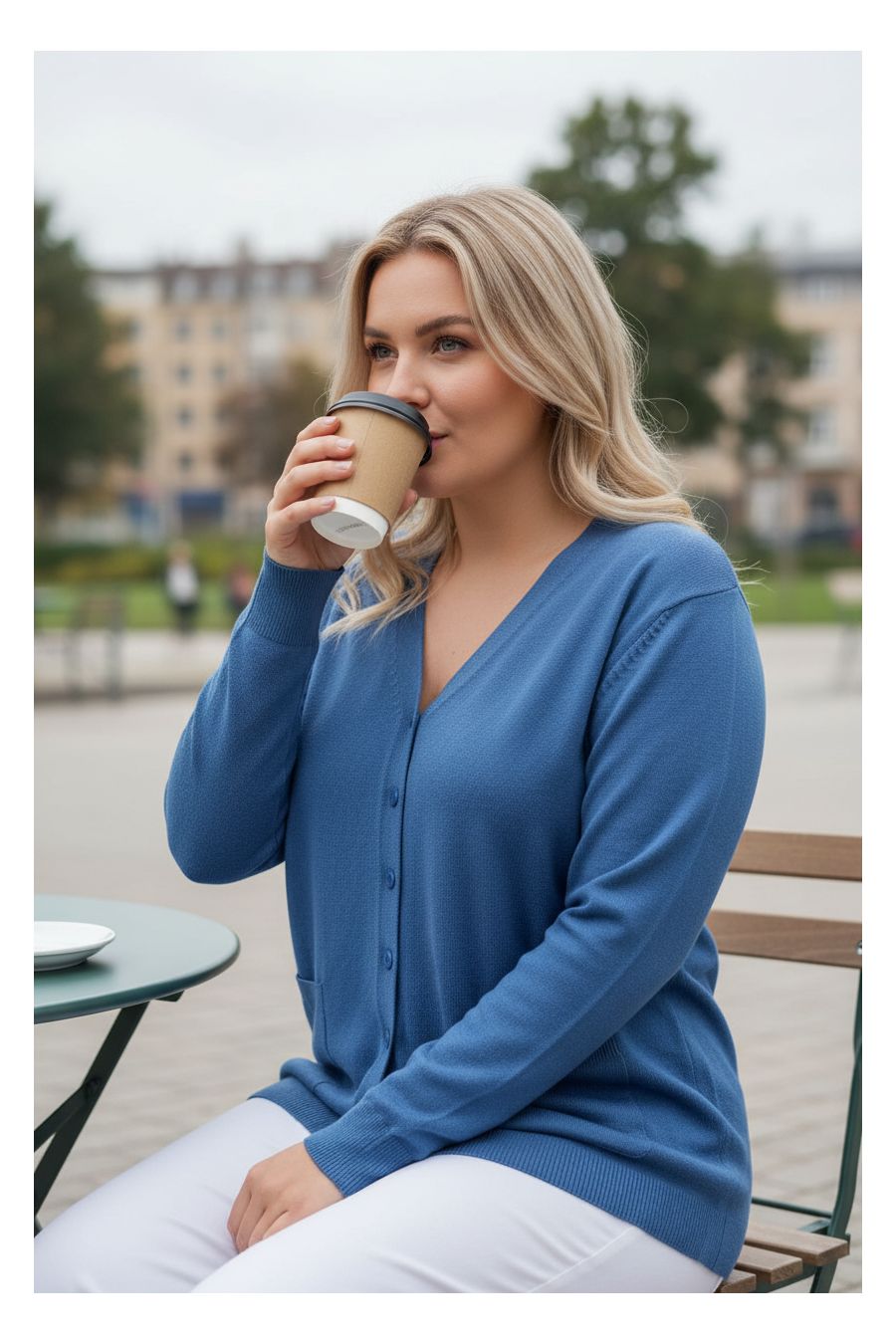 copy of  copy of  copy of  copy of  Long burgundy cardigan with long sleeves - 1