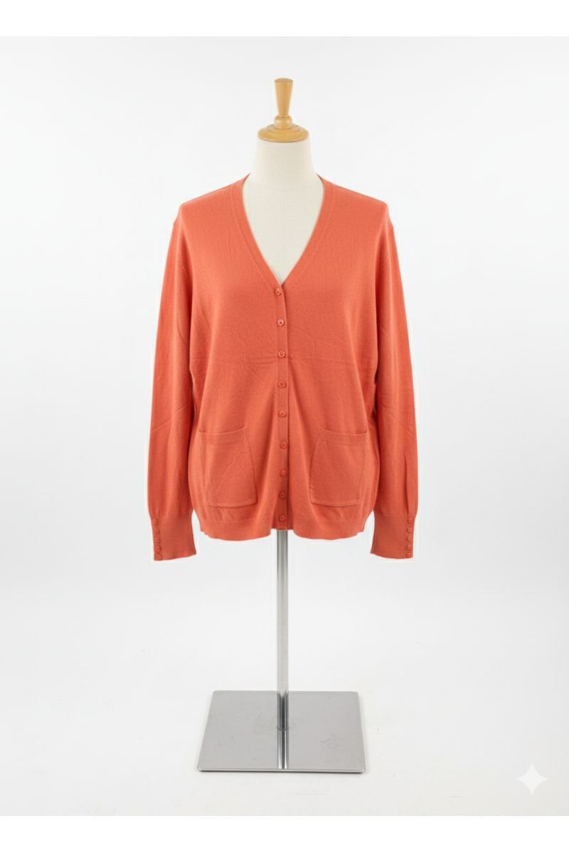 copy of  copy of  copy of  Lang bordeaux vest met lange mouwen - 2