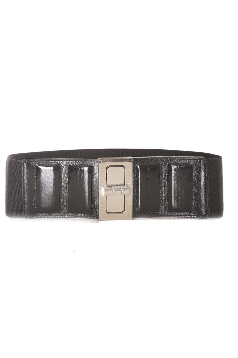 Zwarte riem met hoge taille - BG - 0233 - 1
