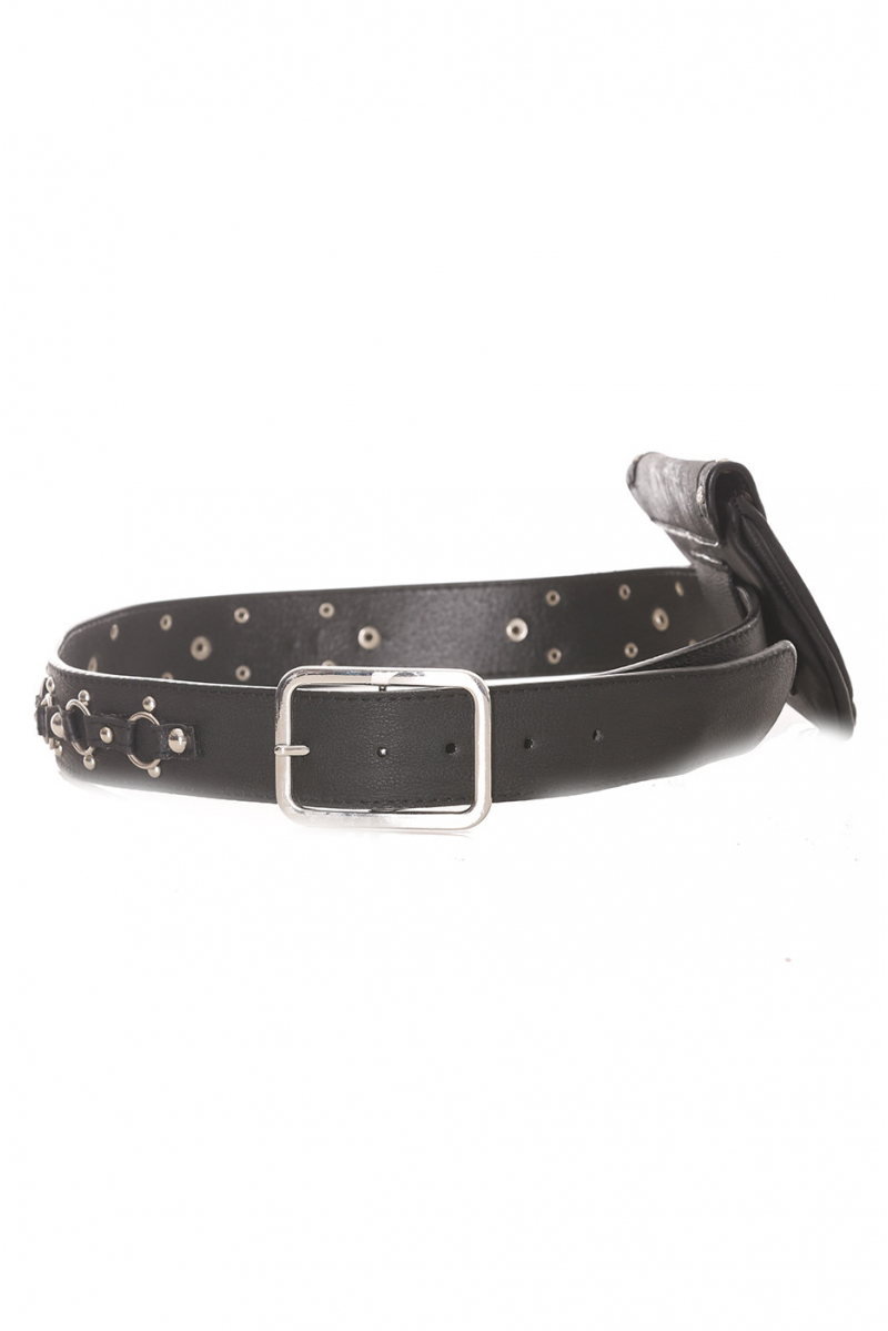 Black belt with pouch - LDF9019 - 1