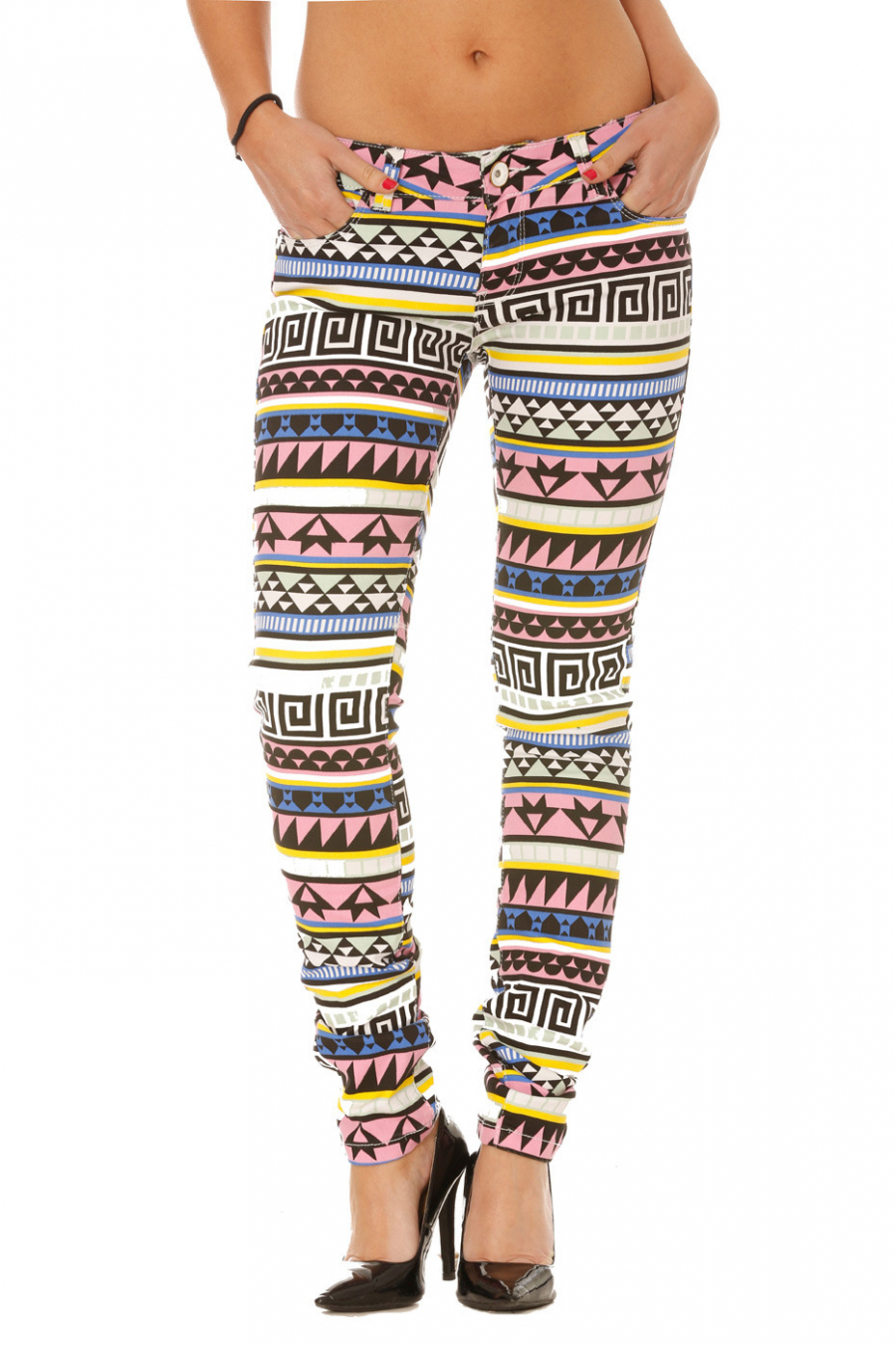 Pantalon Jeans Multicolore ZIGZAG - WLG020 - 4