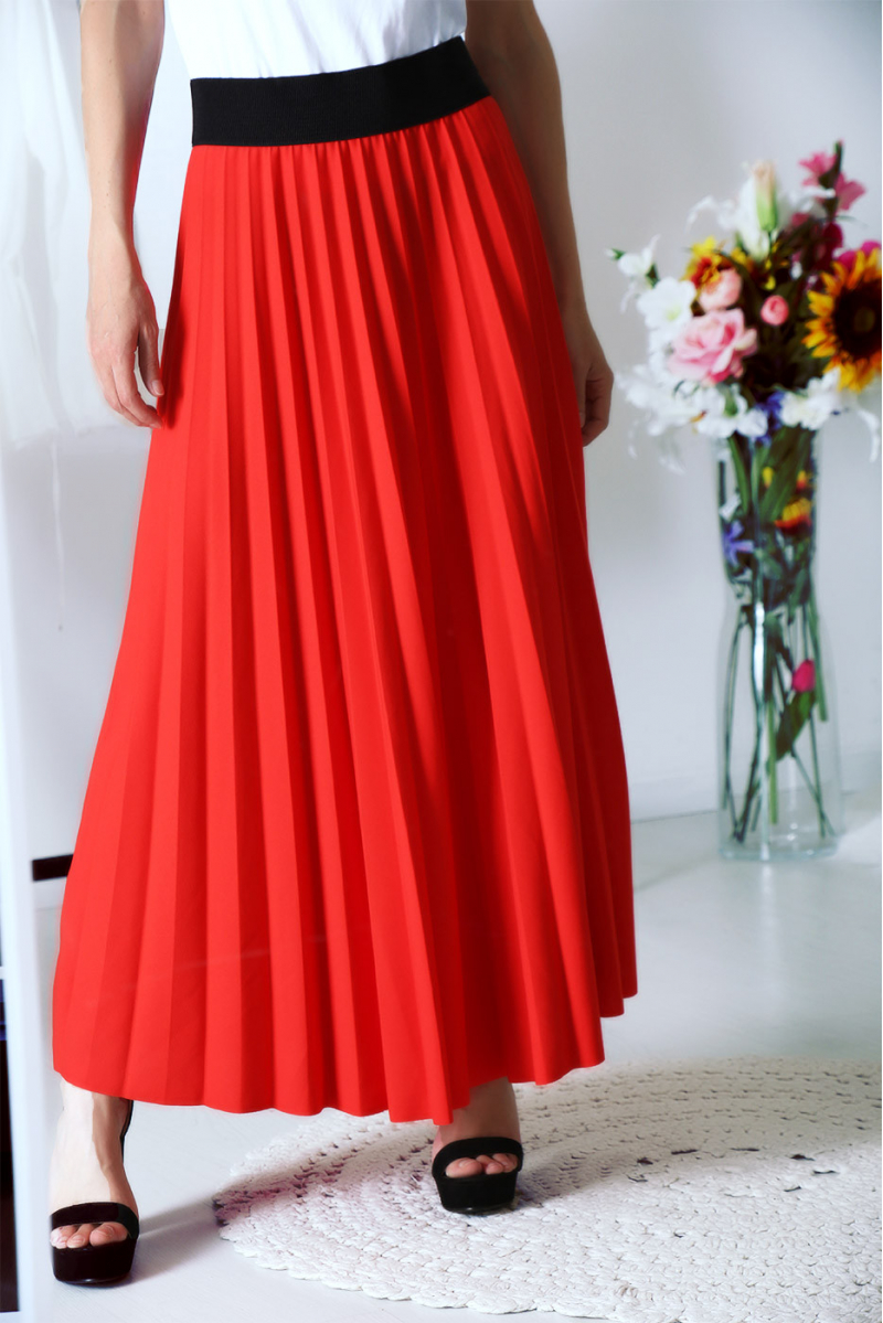 jupe longue elastique