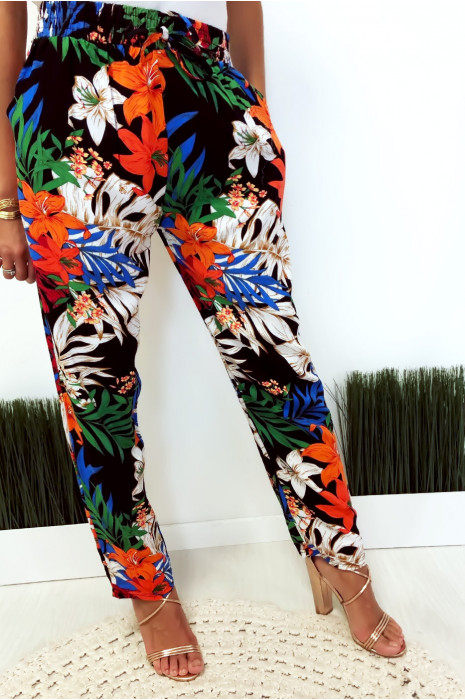 Pantalon coton fluide hotsell