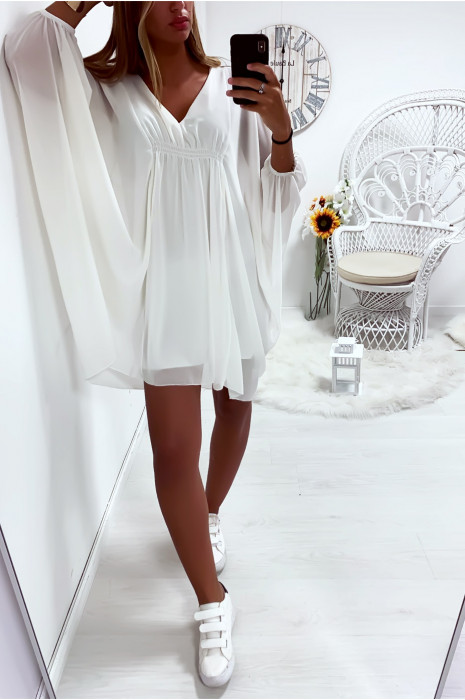 robe tunique blanche