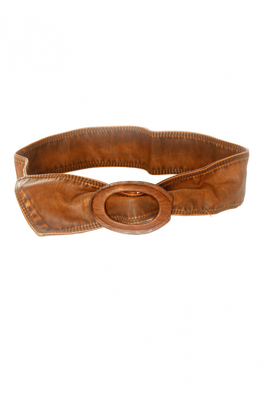Zachte riem met grote choco-gesp. BG-3003 - 1