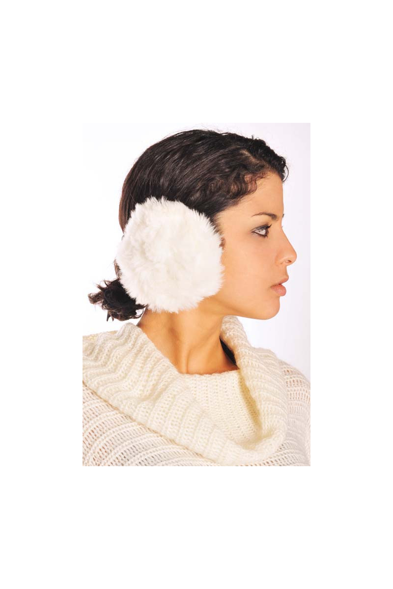 Super modieuze oorbeschermer van bont, om zeer stijlvol te dragen. Kledinggroothandel - 4