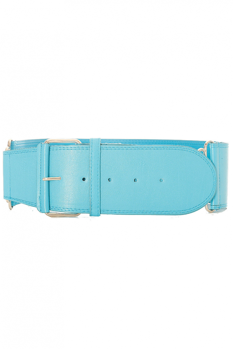 Grote trendy turquoise riem. SG-0418 - 1