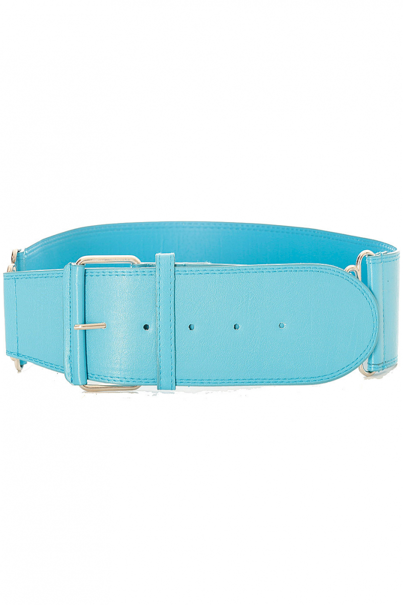 Grote trendy turquoise riem. SG-0418 - 2