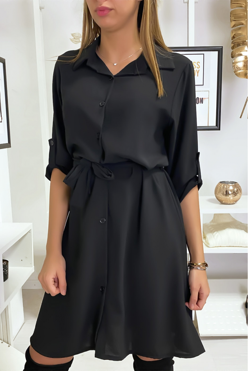 robe chemisier fluide