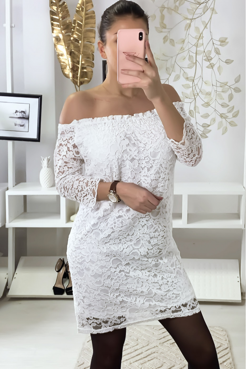 belle robe blanche