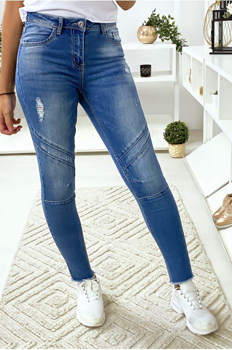 Pantalon jeans slim tres chic - 2