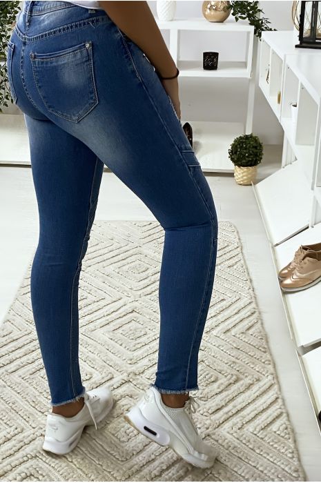Pantalon jeans slim tres chic - 4