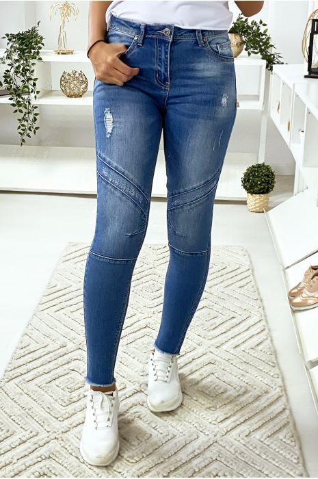 Pantalon jeans slim tres chic - 3