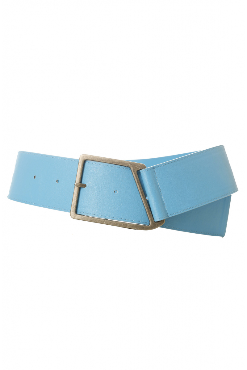 Blue belt with trapeze buckle. SG-0468 - 3