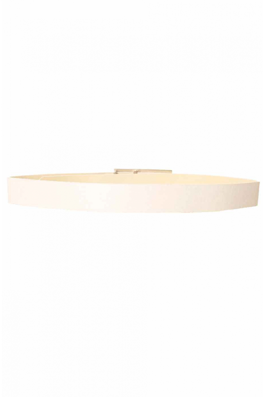 Ceinture Blanche, boucle rectangulaire avec strass BG 0236 - 3