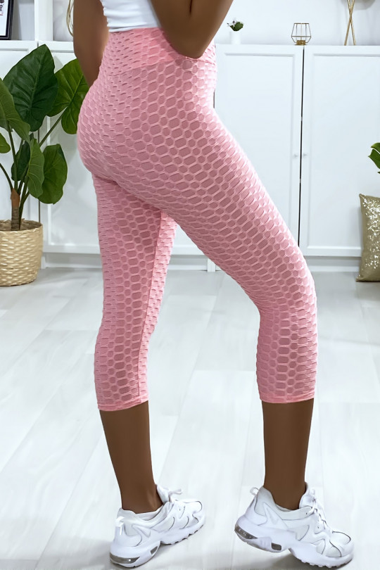 Fashionable pink Push Up corsair leggings - 3