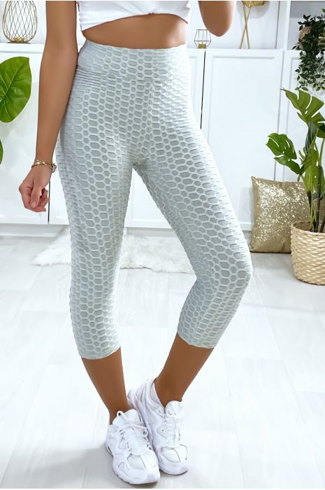 Fashionable gray Push Up corsair leggings - 3