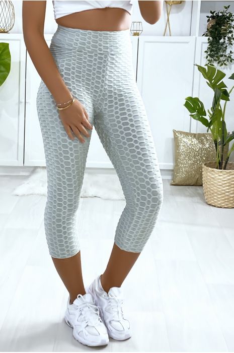 Fashionable gray Push Up corsair leggings - 2