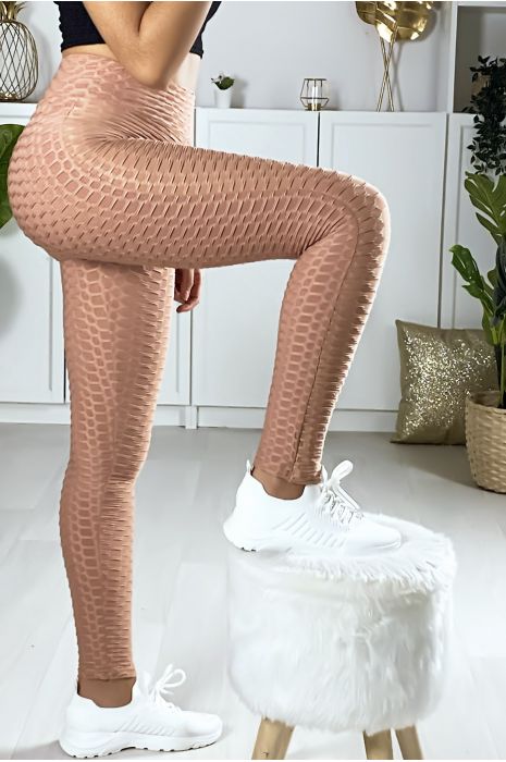 Legging Push Up fuchsia très fashion. Le best seller du moment - 5