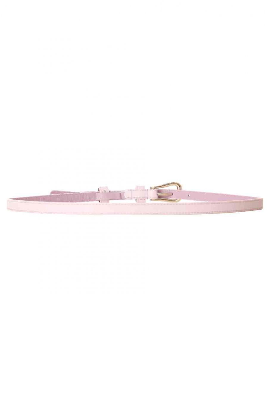 Dunne roze riem met gesp SG-0469 - 3