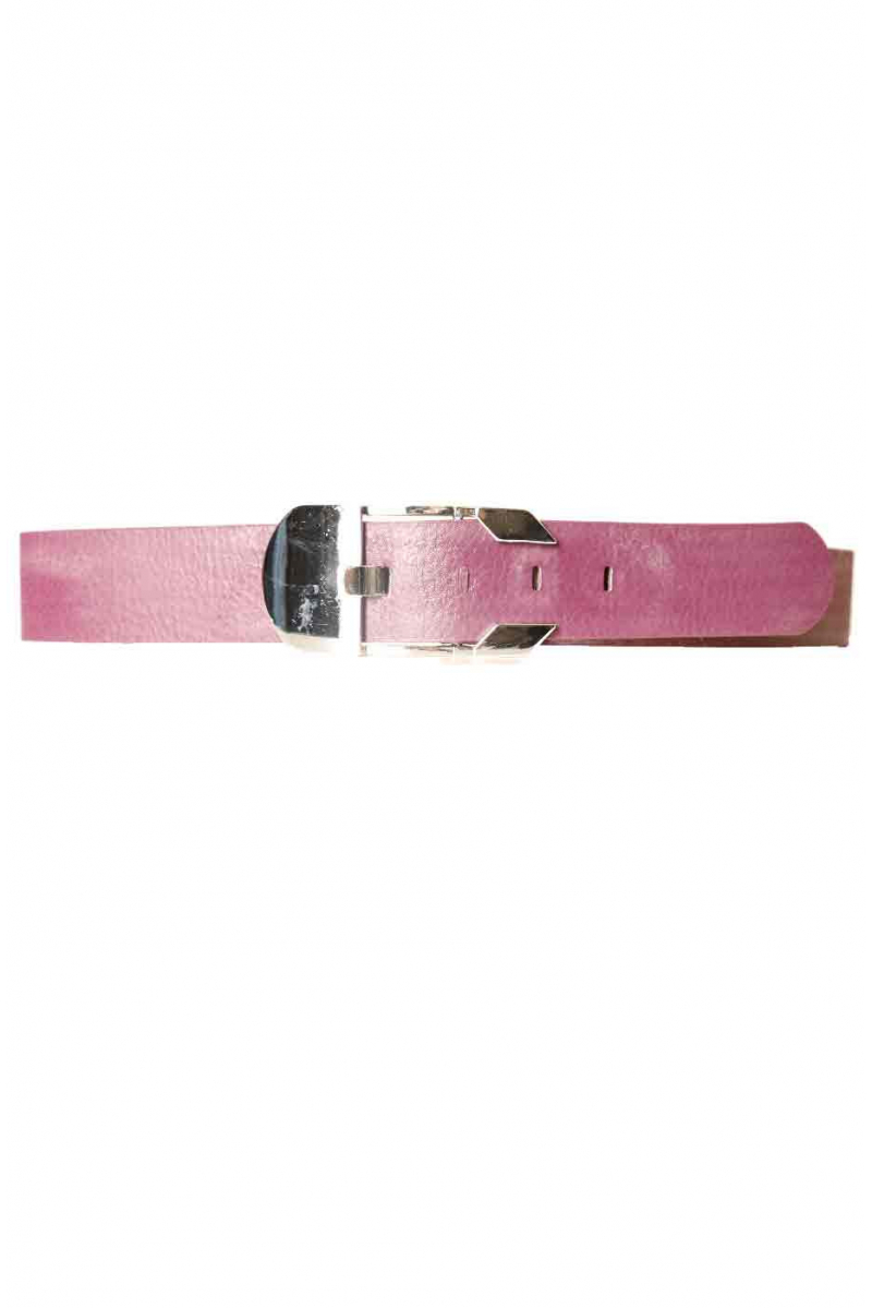 Purple belt with rectangle buckle X85-102 - 3