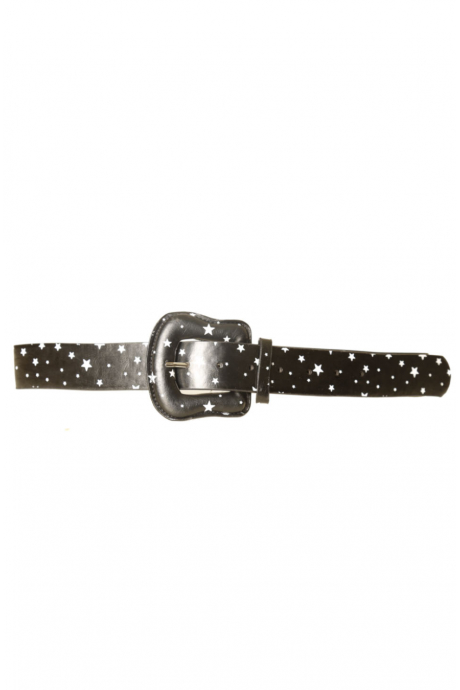Ceinture Noire avec en motif des étoiles blanches. Accessoire BG-P009 - 3