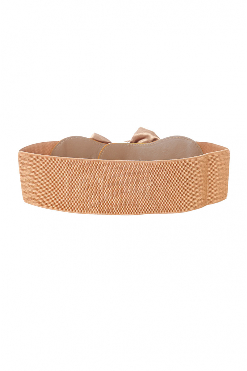 Elastic camel belt with large bow buckle. SG-0476 - 3