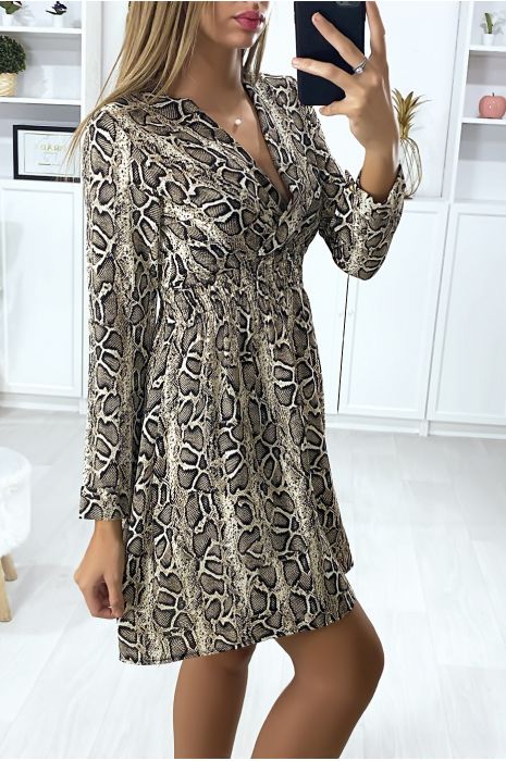 robe python grande taille