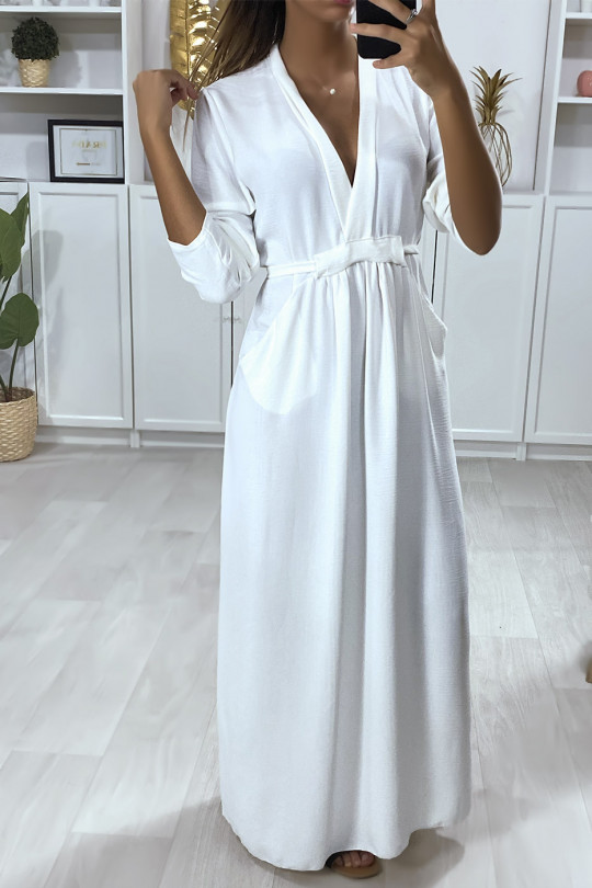 robe ample blanche