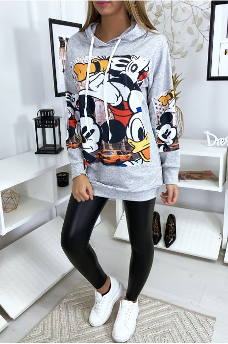 robe pull mickey femme